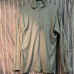 Patagonia Capillene shirt in stone gray Long sleeve extra large fits tight